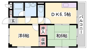 ハイツ井上の物件間取画像